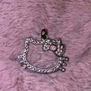 Hello kitty pink necklace